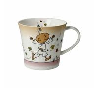 Goebel Coffee-/Tea Mug Der kleine Yogi - Schmetterlinge im Bauch, Kaffeetasse, Tasse, Teetasse, Fine Bone China, 54103181