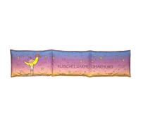 Goebel Coussin chauffant bio « câlin chaud » - Le petit yogi - Coussin naturel aux herbes avec vannure d'épeautre, noyaux de cerise et lavande - Relaxation et bien-être - Dimensions : 60 x 13 x 2 cm,