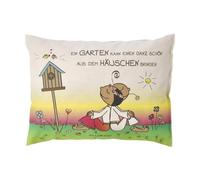 Goebel Coussin en pin Bio Un Jardin Peut être Un Petit Yogi