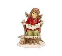 Goebel Décoration de Noël - Figurine d'ange en Porcelaine - Dimensions : 14,5 cm x 11,5 cm x 11 cm - 66-704-33-1