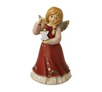 Goebel Dekofigur Engel Himmlische Festtage, Steingut, Bordeaux, 15.5 cm, 41661291