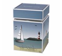 Goebel Dose Ocean Love, Tee-Dose, Deko-Dose, Aufbewahrung, Metall, Bunt, 11 cm, 23101551