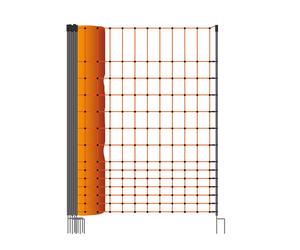 Göbel EURONETZ / Clôture pour volailles, hauteur 112 cm 15 piquets à double pointe, 50 m de long