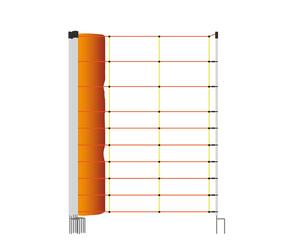 Göbel EURONETZ KOMBI Filet pour moutons, hauteur 106 cm double pointe, 14 piquets, 50 m de long