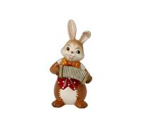 Goebel Figur Hase - Frecher Musikant, Ostern, Steingut, Bunt, 8 cm, 66845781