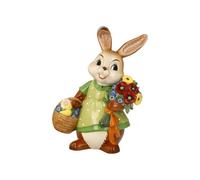 Goebel Figur Hasenmädchen - Ein Blumengruß, Steingut, Bunt, 25 cm, 66845631
