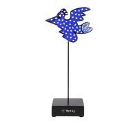 Goebel Figur James Rizzi - Snow Bird, Skulptur, Pop Art, Porzellan, Blau, 26103191