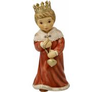 Goebel Figur Melchior, Krippenfigur, Dekofigur, Steingut, Bunt, 12 cm, 41661061