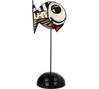 Goebel Figur Romero Britto - Golden Deeply in Love 1, Porzellan, Goldfarben, 28.5 cm, 66453351