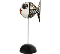 Goebel Figur Romero Britto - Golden Deeply in Love 2, Porzellan, Gold, 28 cm, 66453361