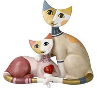 Goebel Figur Rosina Wachtmeister - Vivien e Peppie, Biskuit-Porzellan, Bunt, 14 cm, 31401161