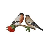 Goebel Figurine Couple de bouvreuils d'oiseaux chanteurs