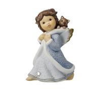 Goebel Figurine d'ange accompagnant ronronnant - Ange d'hiver Nina & Marco