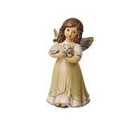 Goebel Figurine d'ange câlin - Messager céleste de Noël - Champagne