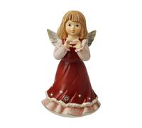 Goebel Figurine d'ange « du Bist Mein Schatz » - Bordeaux - Messager céleste de Noël