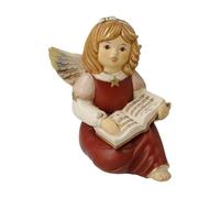 Goebel Figurine d'ange en Forme d'ange - Bordeaux - Messager céleste de Noël