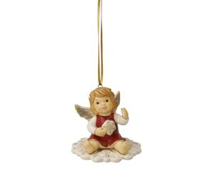 Goebel Figurine d'ange sur Le Chemin de la Terre - Messager céleste Bordeaux de Noël