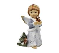 Goebel Figurine d'ange Visiteur - Ange d'hiver Nina & Marco