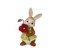 Goebel Figurine de Lapin « EIN kleines Dankeschön! », en faïence, Dimensions : 7 x 5,5 x 12 cm, 66-845-87-1