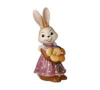 Goebel Figurine de lapin fille Les fleurs sont le sourire de la terre. Pâques