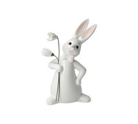 Goebel Figurine de Lapin First Flowers - Blanc Neige - Pâques