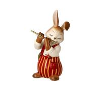 Goebel Figurine de Lapin flûtiste Amusante - Pâques