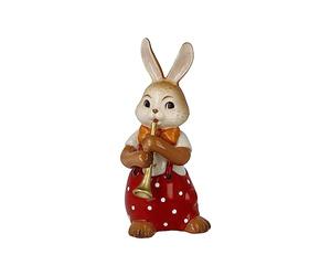 Goebel Figurine de Lapin Mignon Joueur de flûte - Lapin de Pâques