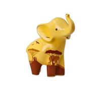 Goebel Figurine en Porcelaine Jaune 13,5 x 7 x 15,5 cm