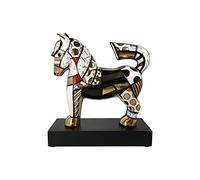 Goebel Figur Romero Britto - Golden Dancer, Pop Art, Porzellan, Bunt, 31 cm, 66453171