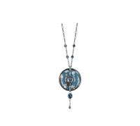 Goebel Halskette Vincent Van Gogh - Mandelbaum Blau, Kette, Artis Orbis, Porzellan, Bunt, 4.5 cm, 67045251