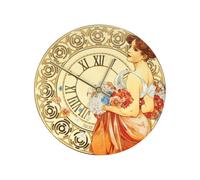 Goebel Horloge murale Alphonse Mucha - Eté 1900 - Artis Orbis
