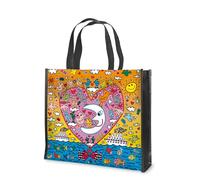 GOEBEL James Rizzi 26-103-56-1 Pop Art The Romance of the Sea Sac cabas en plastique Multicolore 37 x 12 x 33,5 cm