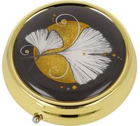 Goebel Lotus Boîte à pilules Accessoires Ginkgo Noir Multicolore