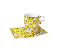 Goebel Mauro Bergonzoli Magic Bunny Gold Coffee Cup