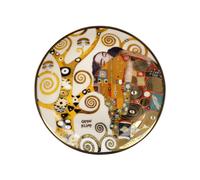 Goebel Miniteller Gustav Klimt - Die Erfüllung, Dekoteller, Teller, Artis Orbis, Fine Bone China, Bunt, 10 cm, 67063081