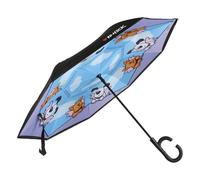 Goebel Parapluie Upside-Down Ed Eck- Little Angels Pop Art, rouge, 16 x 6 x 4.5