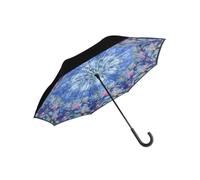 Goebel Parapluie Upside-Down - Nénuphars avec saule de Claude Monet - Collection Artis Orbis - Dimensions : 80 x 10 x 5 cm - 67-062-72-1, multicolore, Parapluie