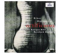 Goebel, Reinhardt - Biber - Harmonia Artificiosa, suites pour cordes et continuo