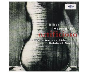 Goebel, Reinhardt - Biber - Harmonia Artificiosa, suites pour cordes et continuo