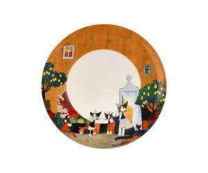 Goebel Rosina Wachtmeister 66861201 Bol d'artiste à Collectionner UNA Bellissima giornata en Porcelaine Fine 23 x 2 cm