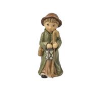 Goebel Shepherd 41-661-11-1 Statuette élégante en grès Motif Intemporel Hauteur 11,5 cm