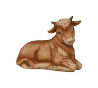 Goebel Statuette de bœuf élégante et intemporelle, en grès, Hauteur 7 cm, 41-661-08-1