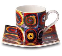 Goebel Tasse à Expresso Wassily Kandinsky Carrées - Artis Orbis