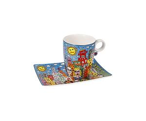 Goebel Tasse d'artiste James Rizzi Summer in The City - Pop Art