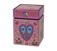 Boîte à thé James Rizzi Peace of Love - Pop Art