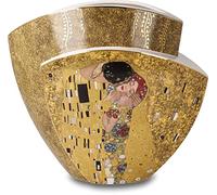 Goebel Vase Gustav Klimt - Le Baiser / Adele Bloch Bauer, Porcelaine, Coloré, 20 cm