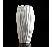 Goebel Vase, Porcelaine, Blanc, 40 x 19,5 cm