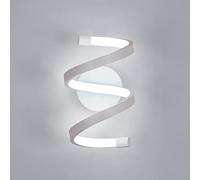 Goeco Applique Murale LED, Lampe Murale Interieur 18W 2000LM, Luminaire Mural Moderne pour Chambre Couloir Bureau, 6500K Lumière Blanche Froide