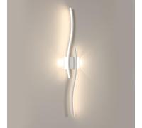 Goeco Applique Murale Longue Intérieure 27W, LED Lampe Murale LED Blanc 3000LM Lumière Neutre 4500k, Applique Murale Interieur Moderne Design pour Chambre Escalier Couloir Salon