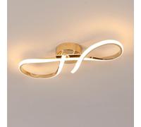 Goeco Plafonnier LED, Lampe de Plafond 24W, Luminaire Plafonnier en Aluminium pour Salon, Chambre, Cuisine, Salle à Manger